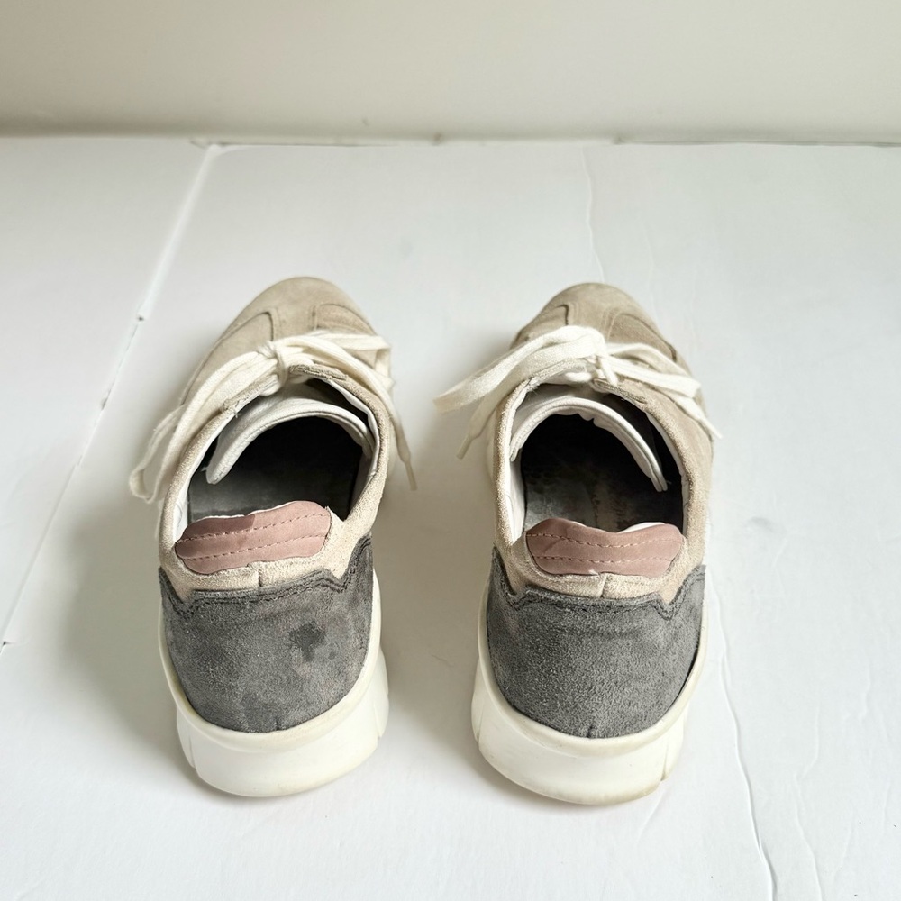 Naot Z2644 Womens Sand Stone Suede Infinity Colorblock Sneaker Size 39 - Picture 4 of 6